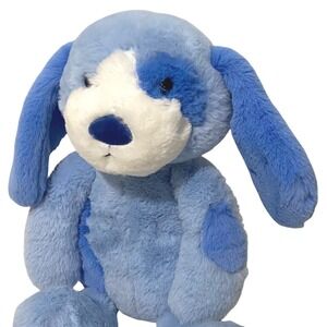 Walmart Kid Connection Blue Plush Puppy‎ Dog 12" Sitting Floppy Ears Super Soft
